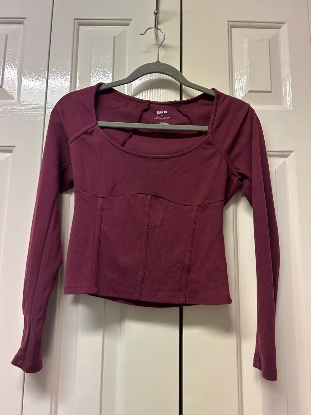 Anthropologie Scoop Neck Top